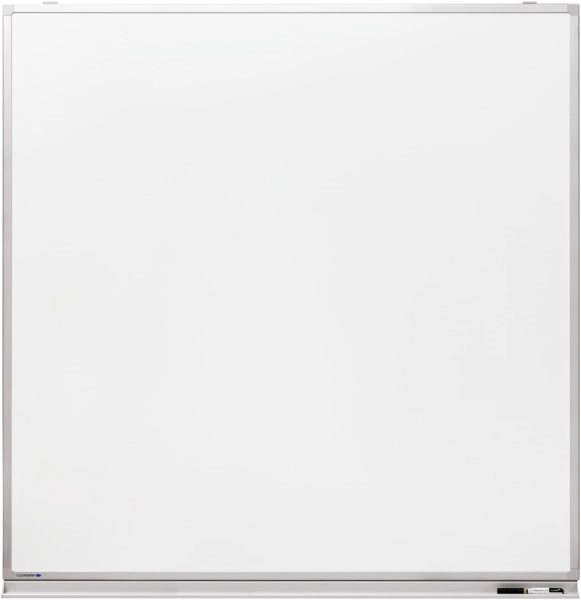 Een Whiteboard professional 120X120cm koop je bij Supply Mij